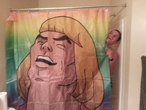 Im stuck in the s and this is my shower curtain