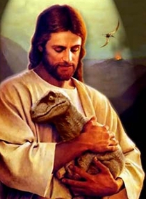 In light of the Christians against Dinosaurs how can they neglect photos like this