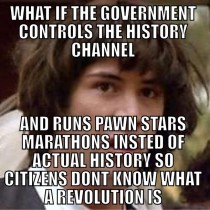 In response to the post about the history channels July th marathon