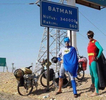 In Turkey there is a city named Batman It is a very popular place for visitors