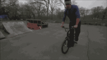 Insane BMX Trick