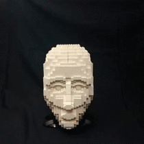 Inside the head of a LEGO artist