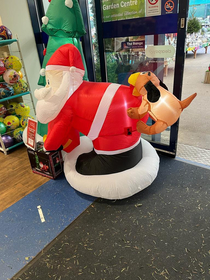 Interesting inflatable display