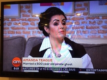 Irish Daytime TV I guess Pirate ghosts must be into Eyebrows