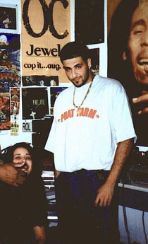 Is it just me or does young DJ Khalid look like the love child of Drake and Adam Sandler