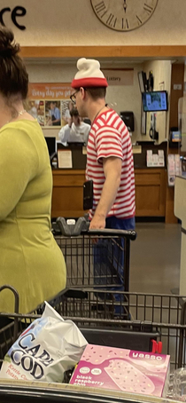 Is this a hipster or did I find Waldo