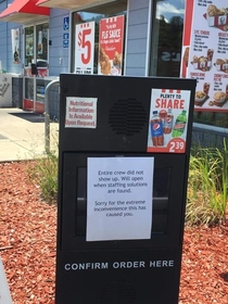 It Happened At My local KFC As Well