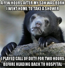 It was because her family swarmed the hospital room within an hour I couldnt stand them