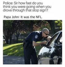 It was the NFL