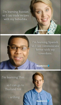 Its good to learn other languages