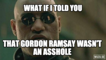 Ive been watching some old Gordon Ramsay episodes on Netflix and came to this realization