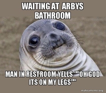 Ive had a traumatic day at Arbys