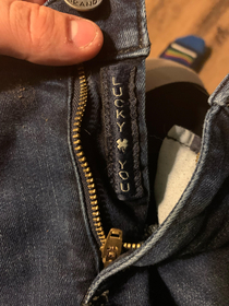 Ive had these jeans about a year and never noticed this 