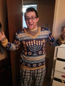 Jews can have ugly sweaters too