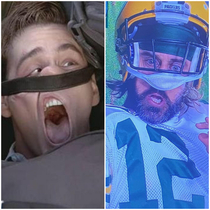 Jim Carrey getting the Rodgers rate