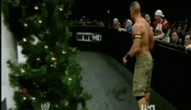 John Cena gets a Christmas Present