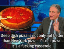 Jon Stewarts take on Chicago Deep Dish Pizza