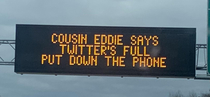 Just a holiday highway PSA