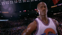 Just finished watching Space Jam with my daughter and she says One more time