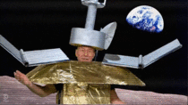 Just Patrick Stewart dancing as a moon rover That is all