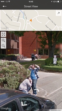 Just spotted this on Google Street View