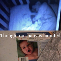 Keep seeing a screaming baby on the monitor