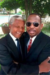 Kenyan Senator Mike Sonko posts on his Facebook about the time he met Mandela Hmm