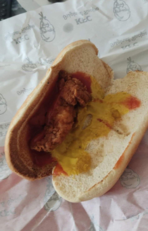 KFC in Bulgaria offers a new hot dog