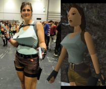 Lara Croft cosplay