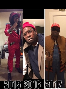 Last few years Ive been a different Chappelle show character on Halloween Perfect choice for 