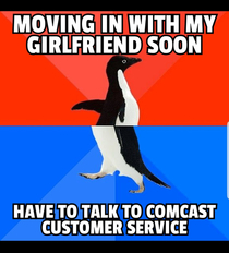 Last time I changed addresses it took  hours of phone calls and  separate trips to the Comcast store