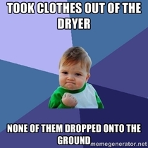 Laundry room success