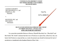 Lawyers working against Buzzfeed in a lawsuit decided to take some mocking liberties in the title of their filings