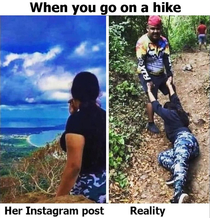 Lets go on a hike honey