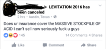 Levitation Music Festival Cancelled