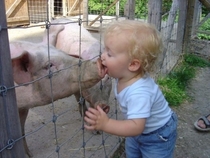 Little Bobby really loves bacon