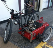 Little pug red baron as your side kick Sounds like a sweet ride