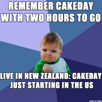 Living in New Zealand has its advantages