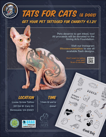 Local tattoo shop offers charity pet tattoo event people forget what day it is and absolutely lose their minds in the comments