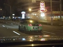 LOL LOL This Mustangs tail lights