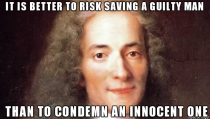 Look to Voltaire to make sense of our justice system in light of the recent Zimmerman trial