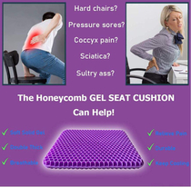 Looking for a cushion to relieve sciatica pain and my what