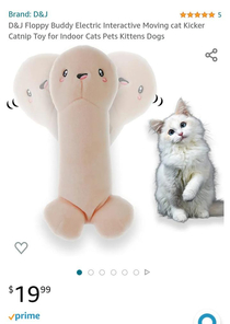 looking for stocking stuff for the cats and cane across this