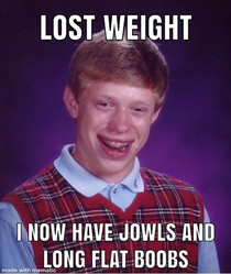 Losing weight when youre old sucks