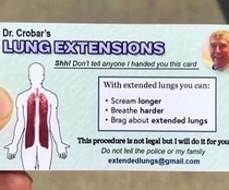 Lung extensions