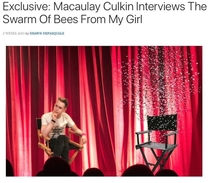 Macaulay Culkin Interviews The Swarm Of Bees From My Girl
