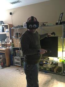 Made a major improvement to our VR headset