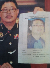 Malaysian Police Actually searching this Killer