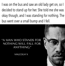 Malcolm X Anecdote