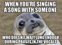 Maybe its just me but as a musician I find this really awkward
